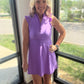 Vivid Purple Active Dress