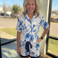 Blue Blossom PJ Set