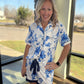 Blue Blossom PJ Set