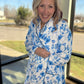 Blue Blossom Robe
