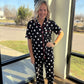 Dotty Darling Ruffle PJ Set