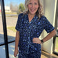 Moonlit Flora Ruffle PJ Set