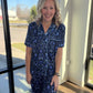 Moonlit Flora Ruffle PJ Set