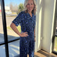 Moonlit Flora Ruffle PJ Set