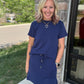 Coastline Navy Skort