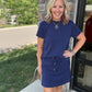 Coastline Navy Skort
