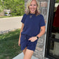 Coastline Navy Skort