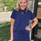 Coastline Navy Skort