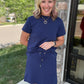 Coastline Navy Skort