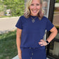 Coastline Navy Skort