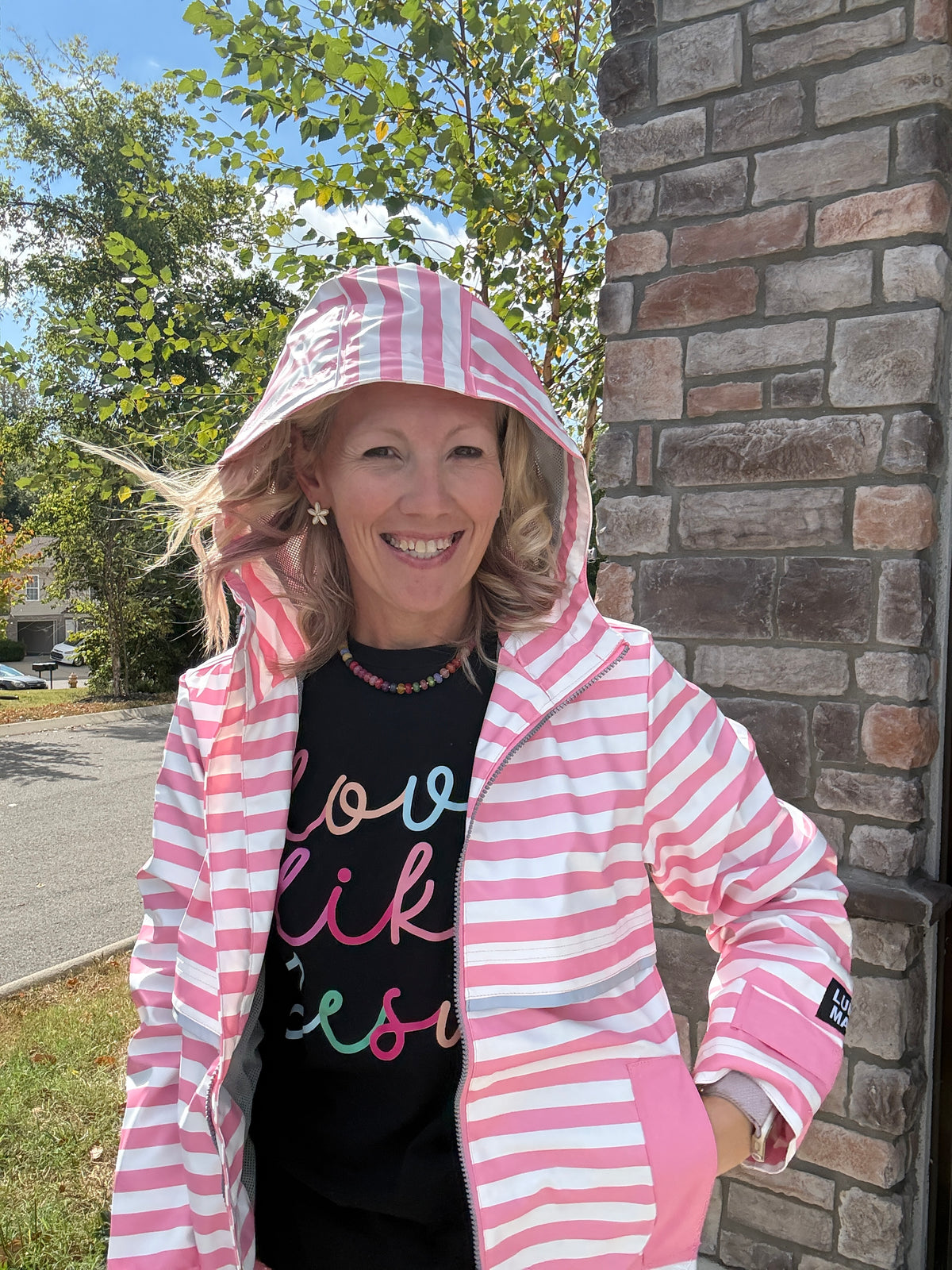 LLM Pretty in the Rain Jacket