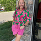 Pink Tide Skort
