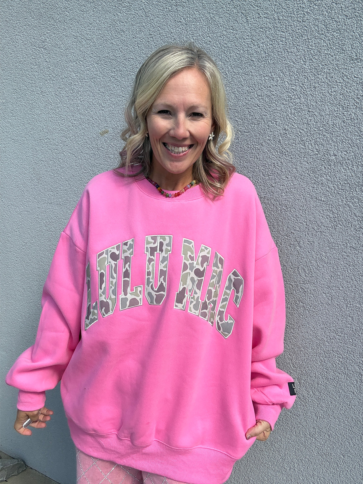 LLM Camo Candy Sweatshirt