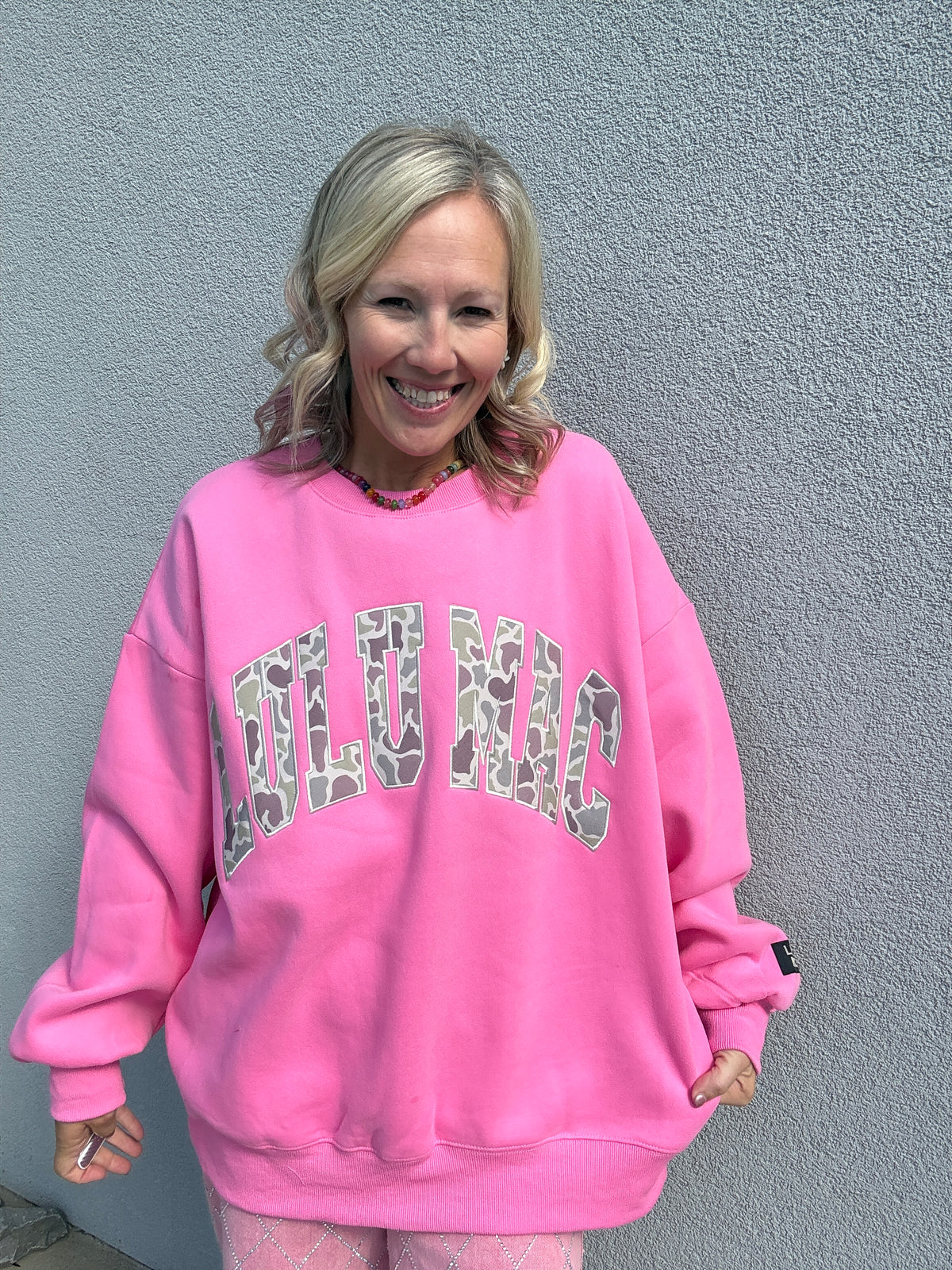 LLM Camo Candy Sweatshirt