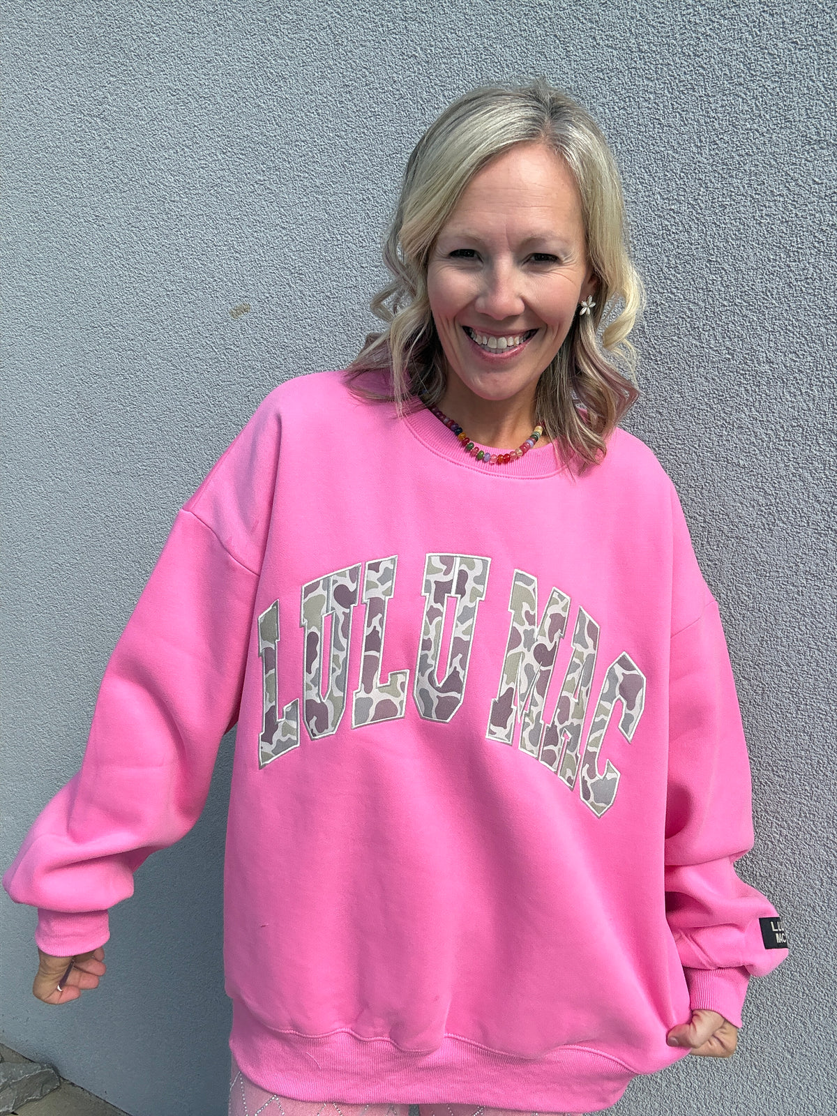 LLM Camo Candy Sweatshirt