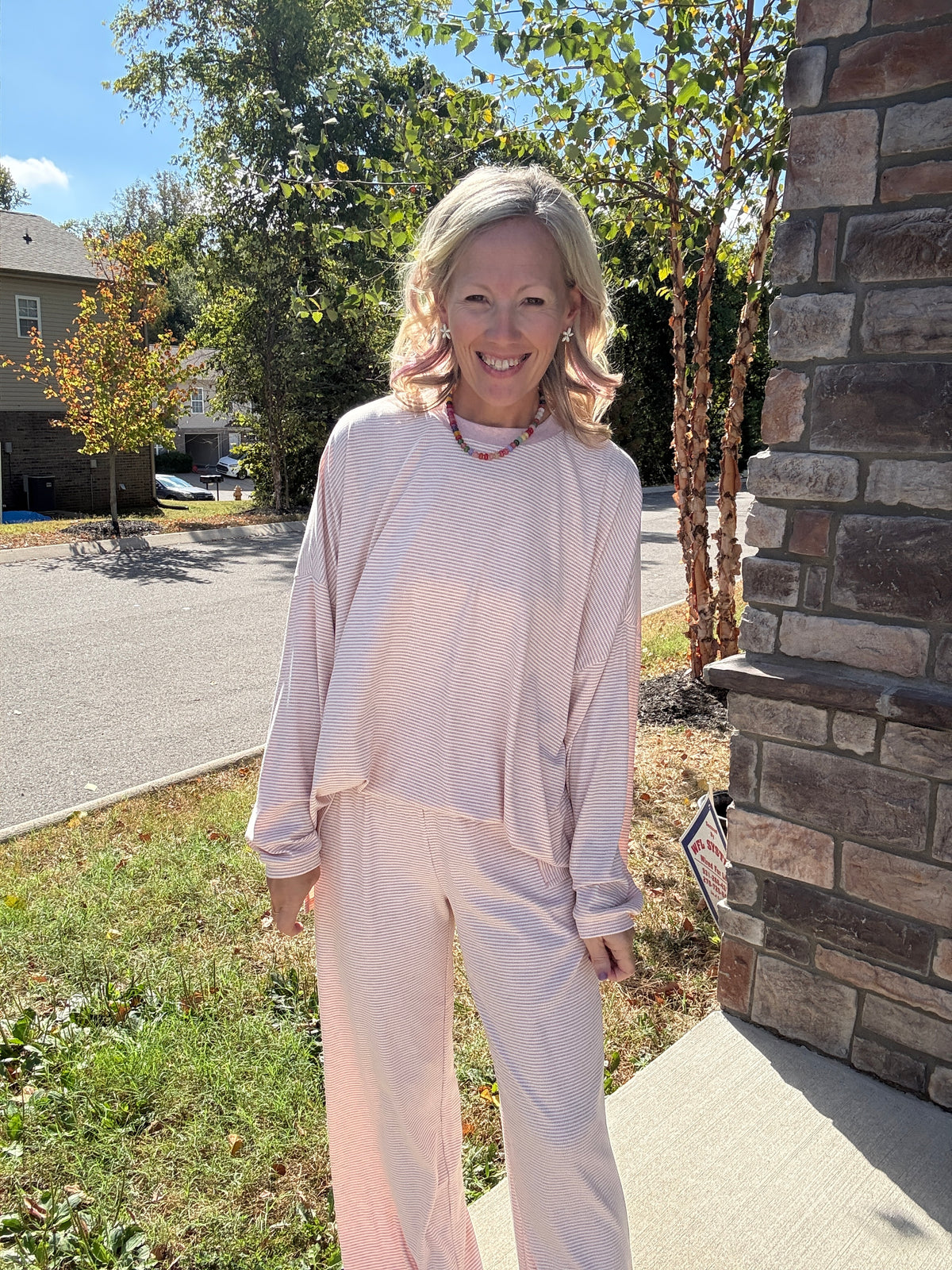 Weekend Favorite Top- Pink