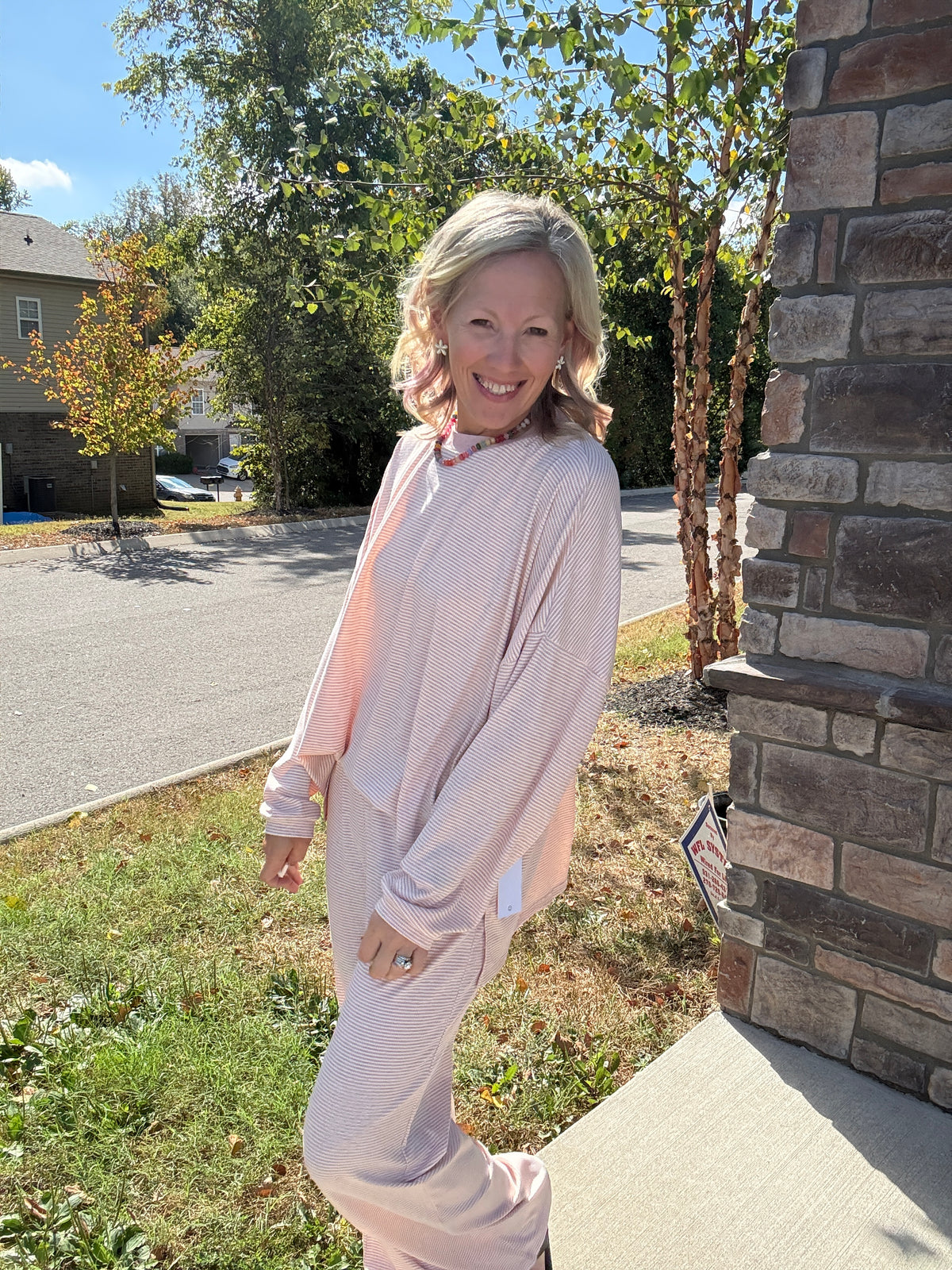 Weekend Favorite Top- Pink