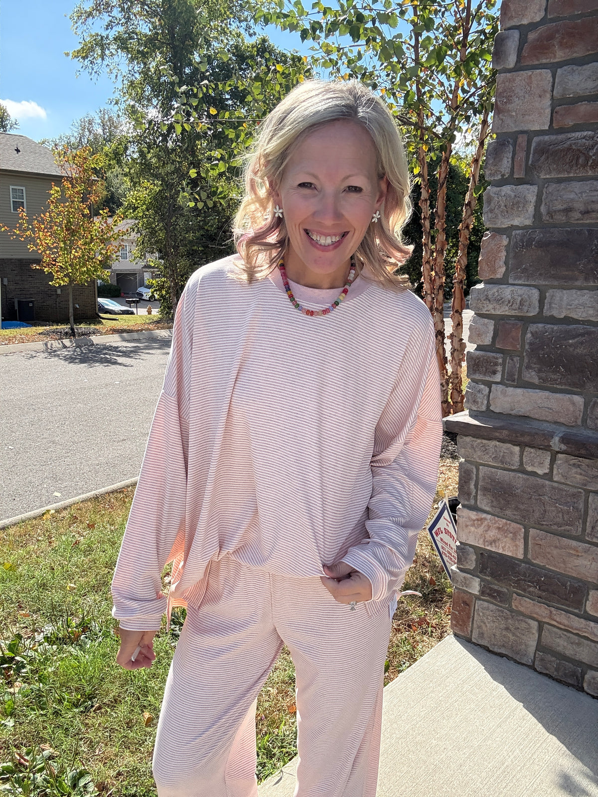 Weekend Favorite Top- Pink