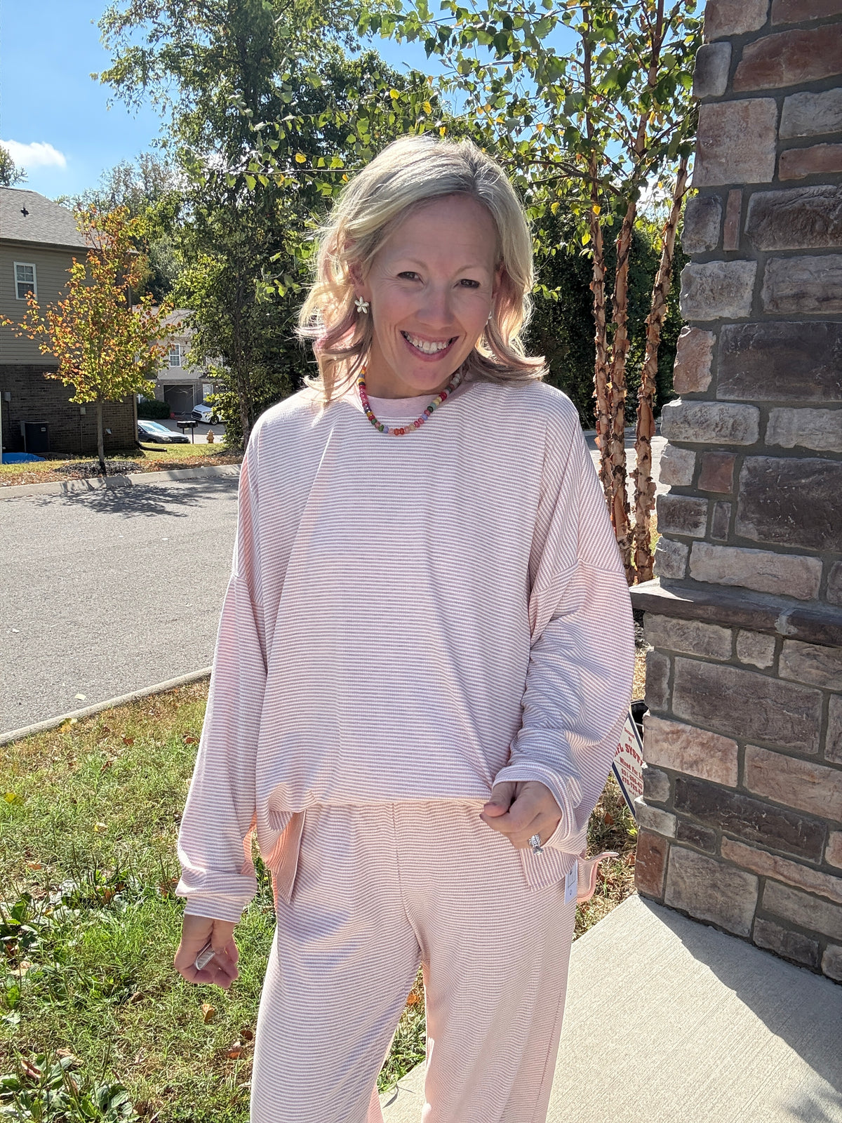 Weekend Favorite Top- Pink