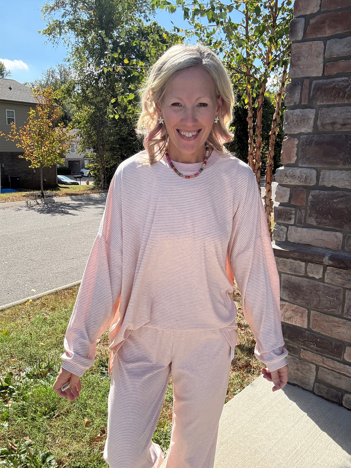 Weekend Favorite Top- Pink