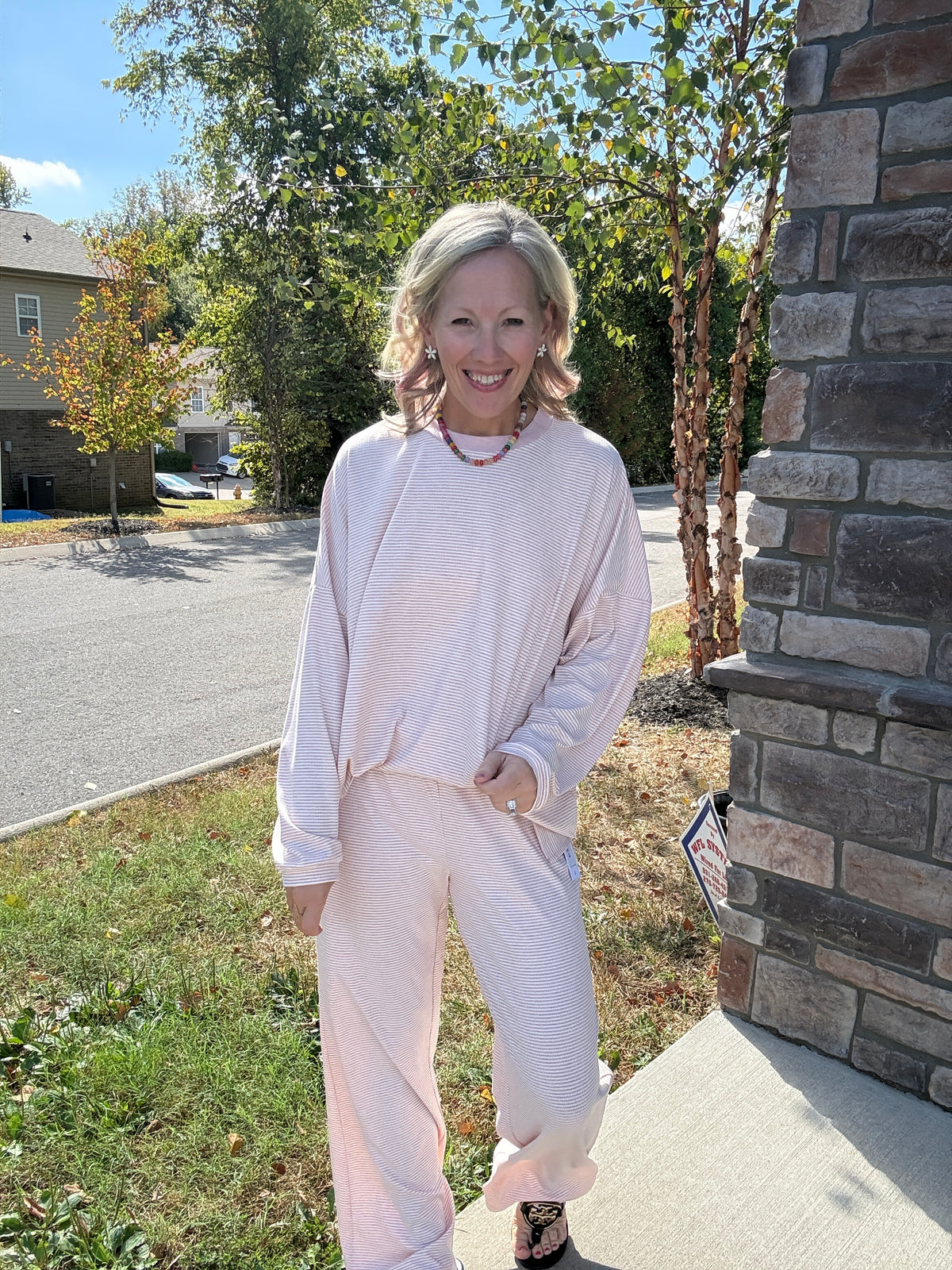 Weekend Favorite Top- Pink