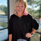 Fall Favorite Pocket Tee- Black