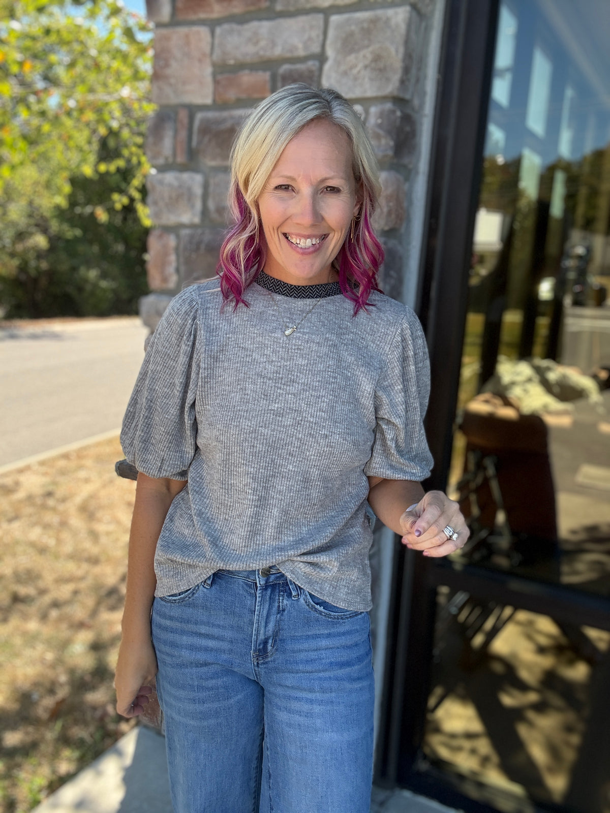 The Contrast Edit Top