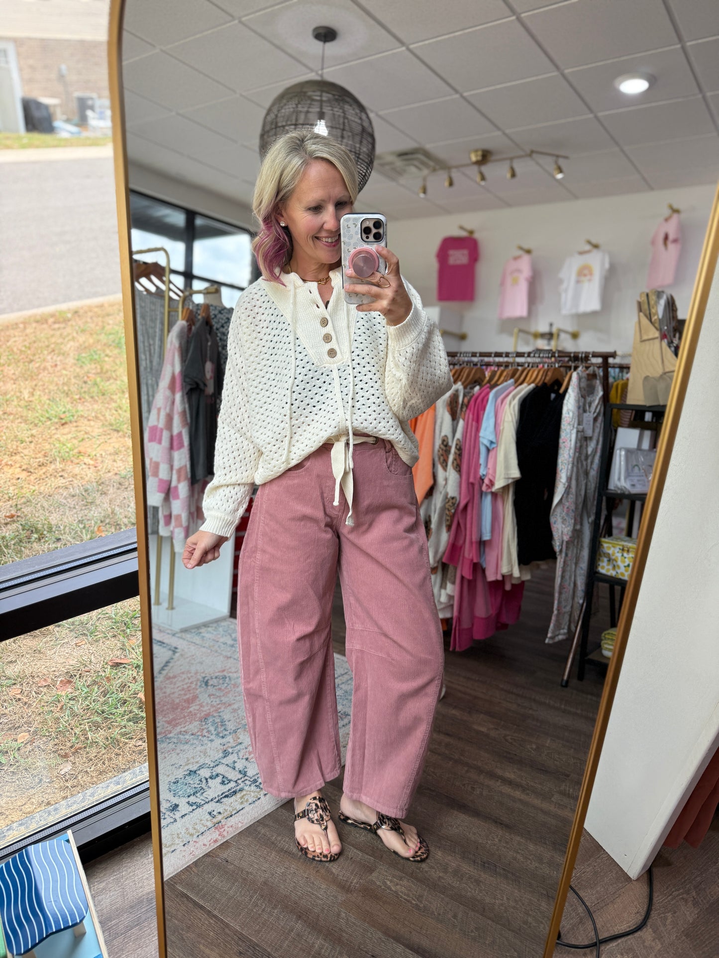 Mauve Moment Corduroys