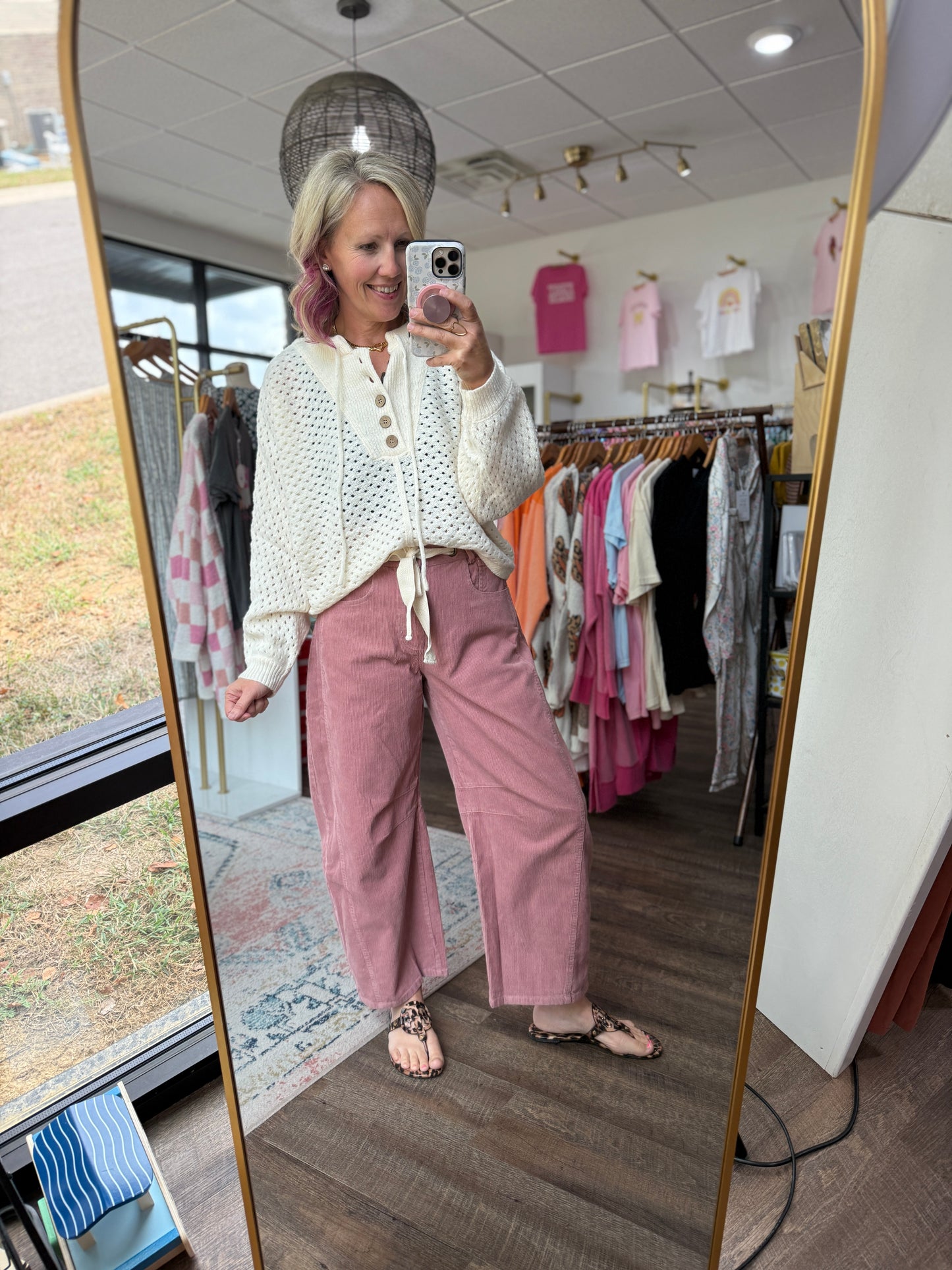 Mauve Moment Corduroys