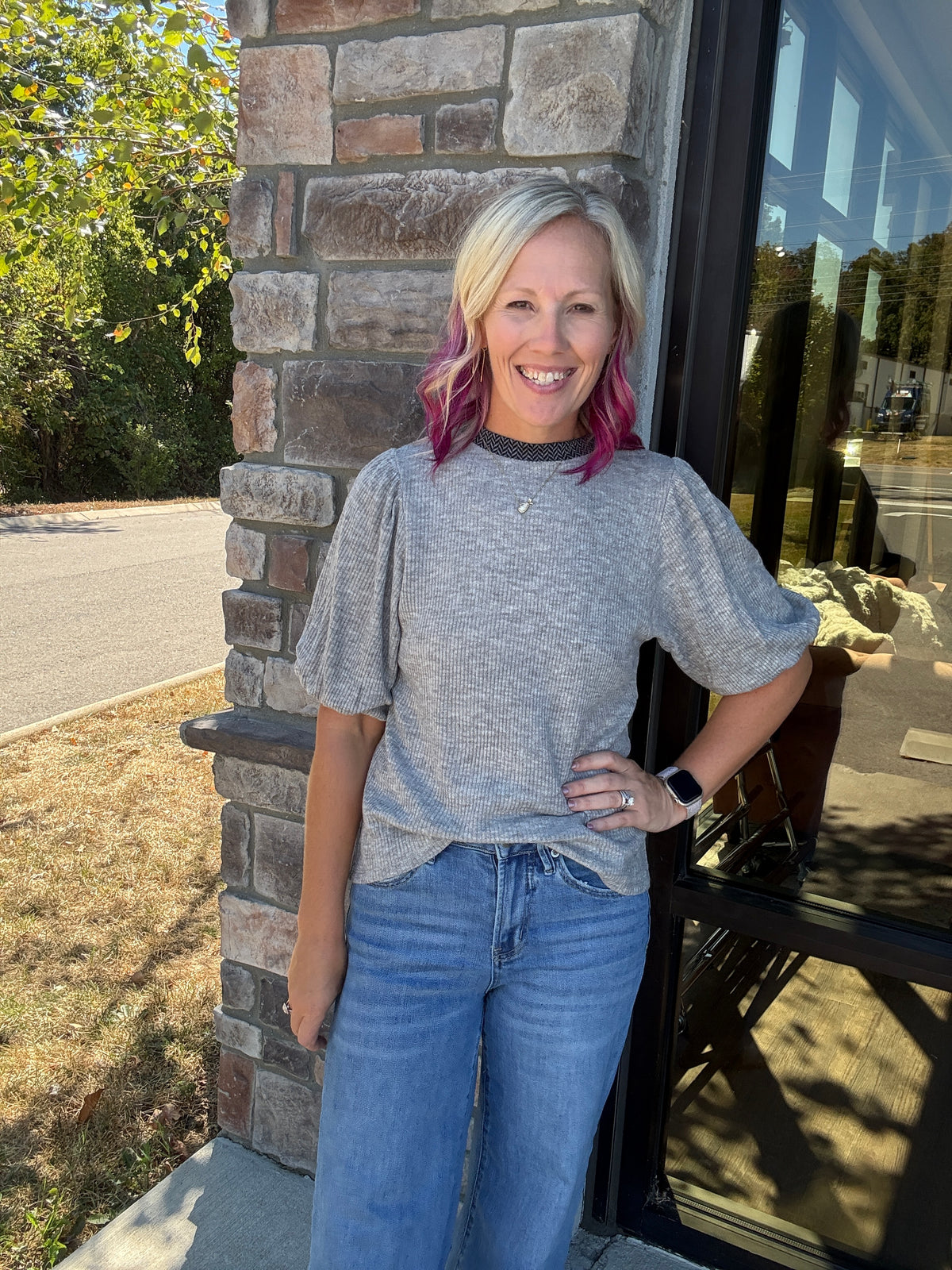 The Contrast Edit Top