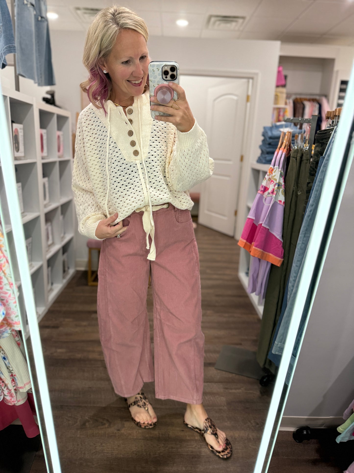 Mauve Moment Corduroys