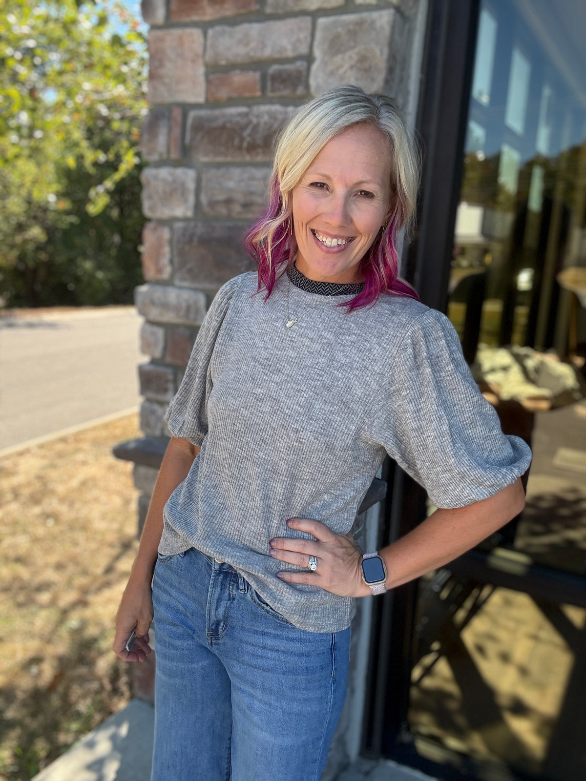 The Contrast Edit Top