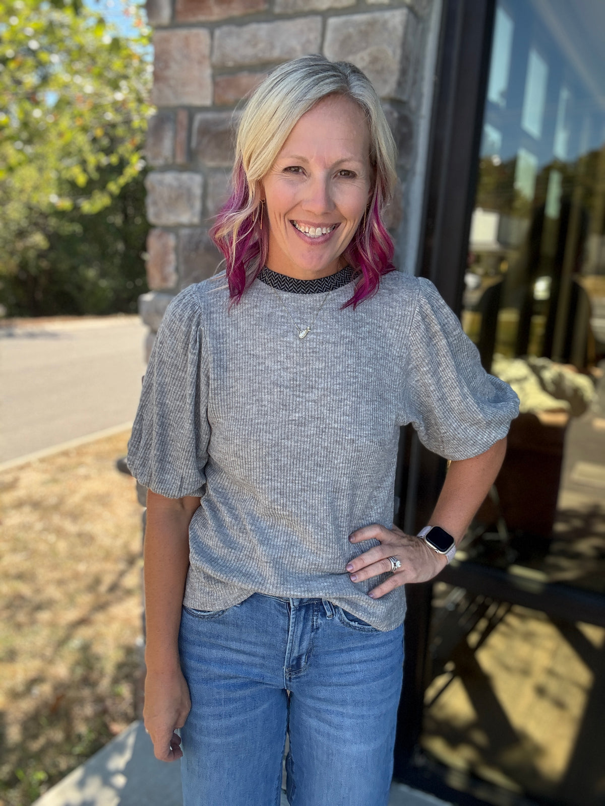 The Contrast Edit Top