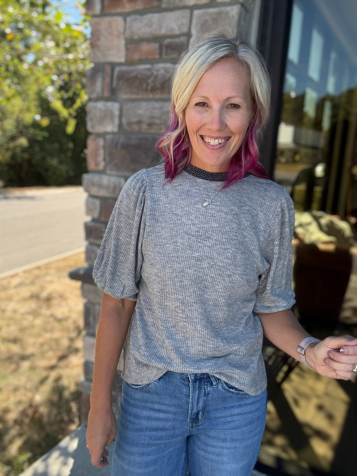 The Contrast Edit Top