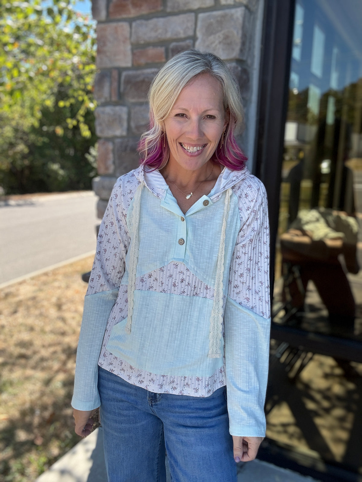 Sweet on Sage Top