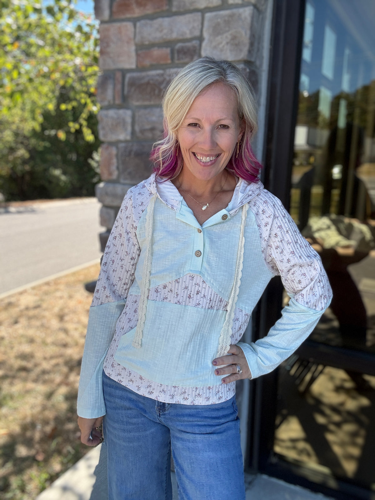 Sweet on Sage Top