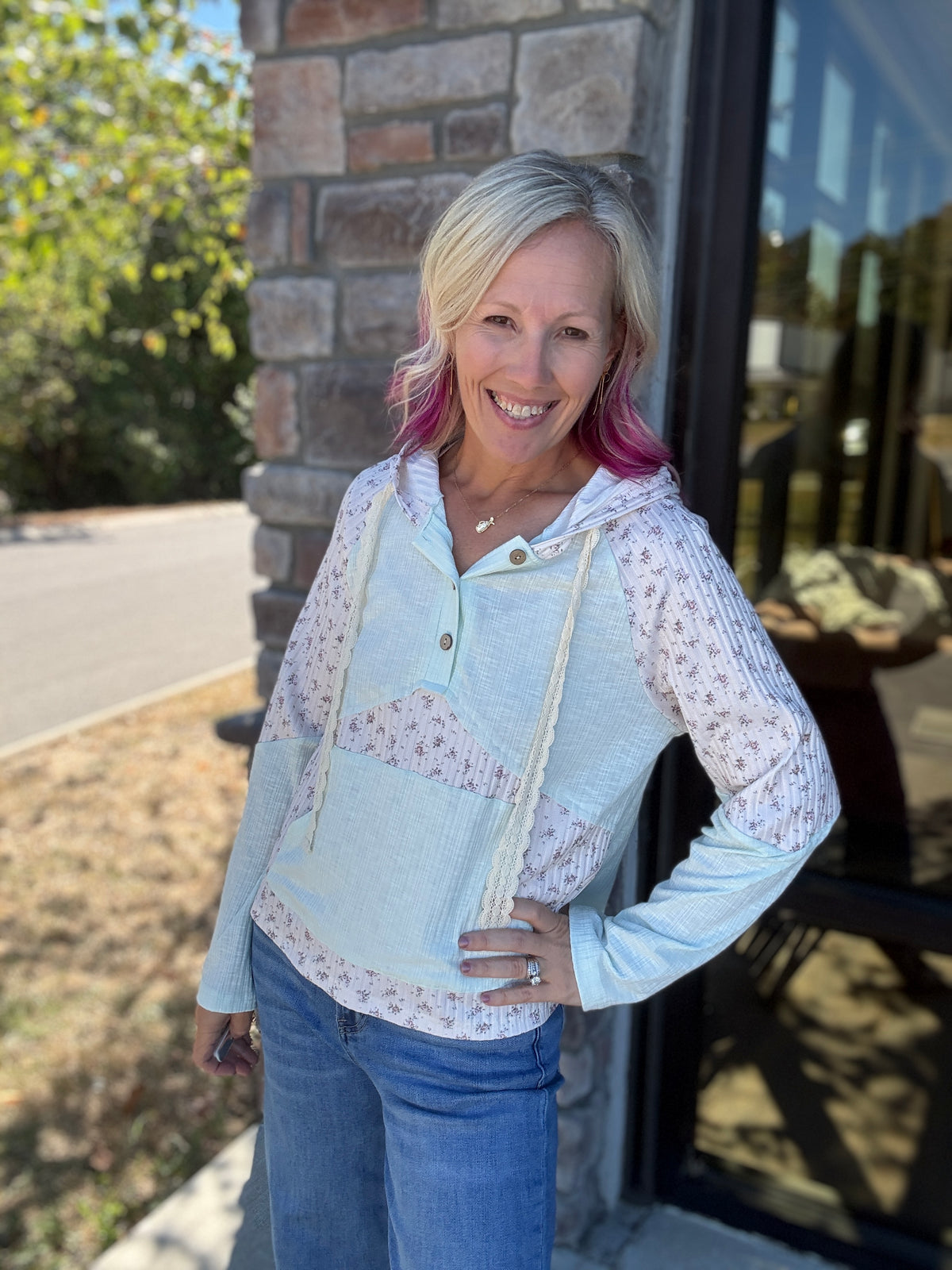 Sweet on Sage Top
