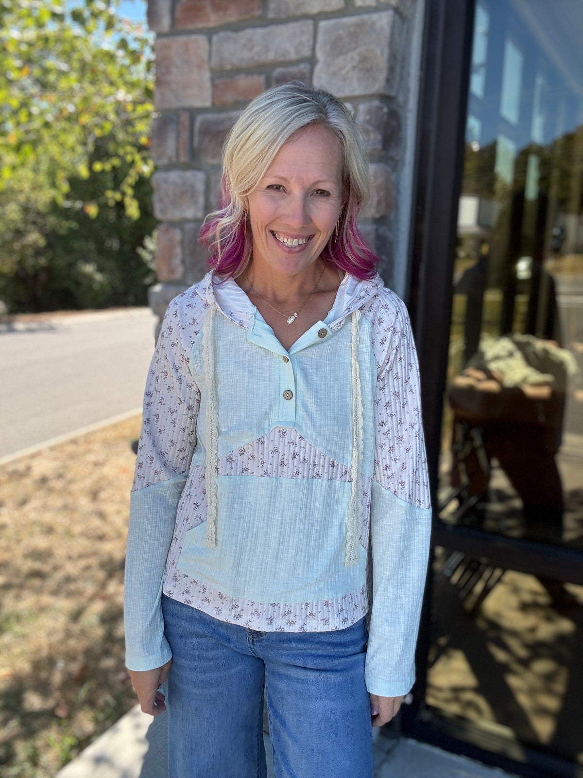 Sweet on Sage Top
