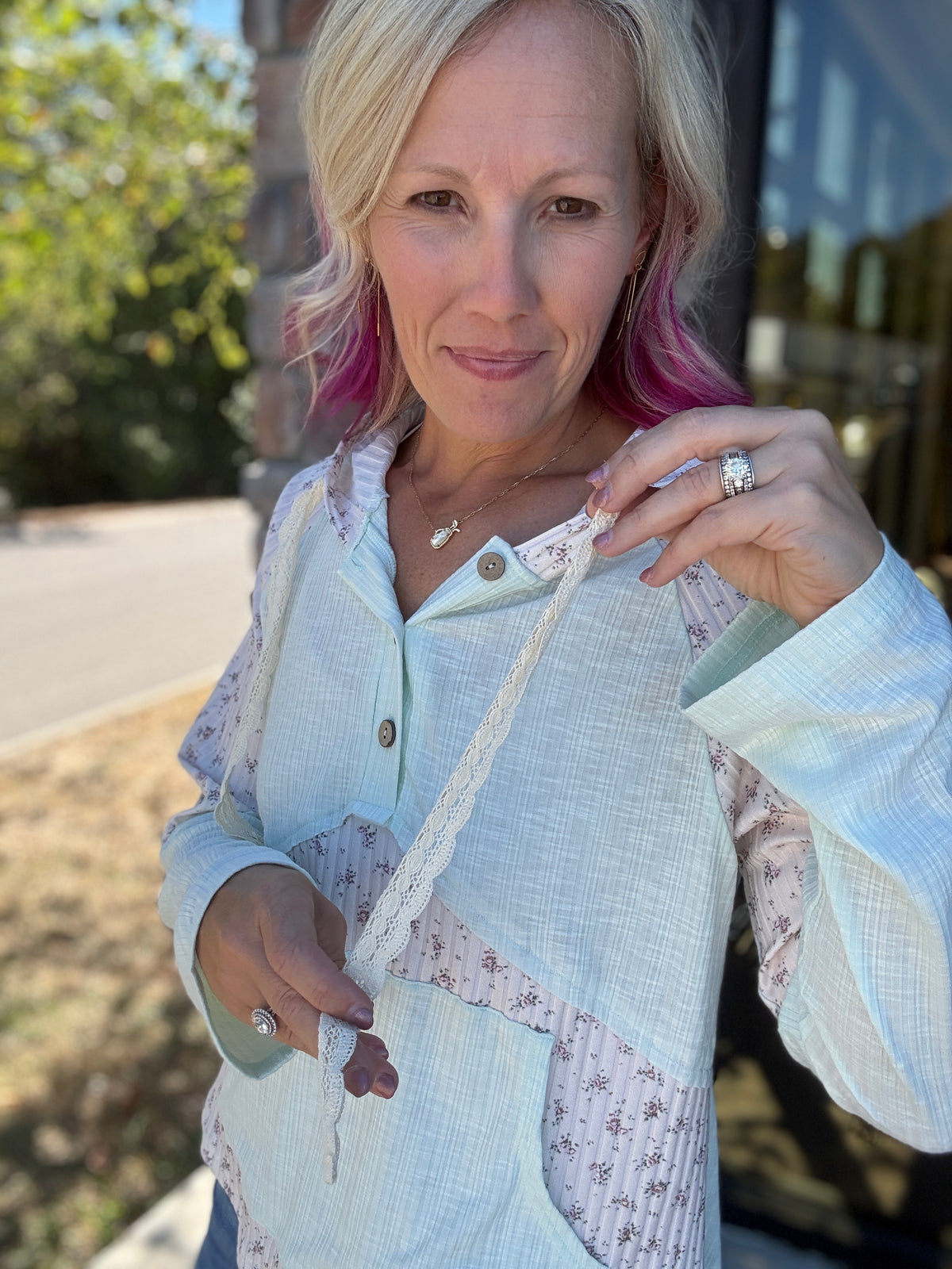 Sweet on Sage Top