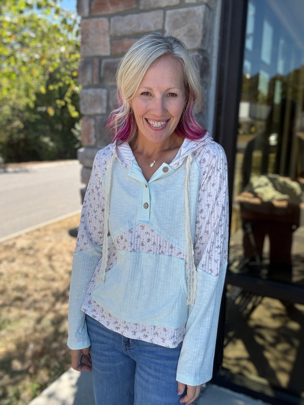 Sweet on Sage Top