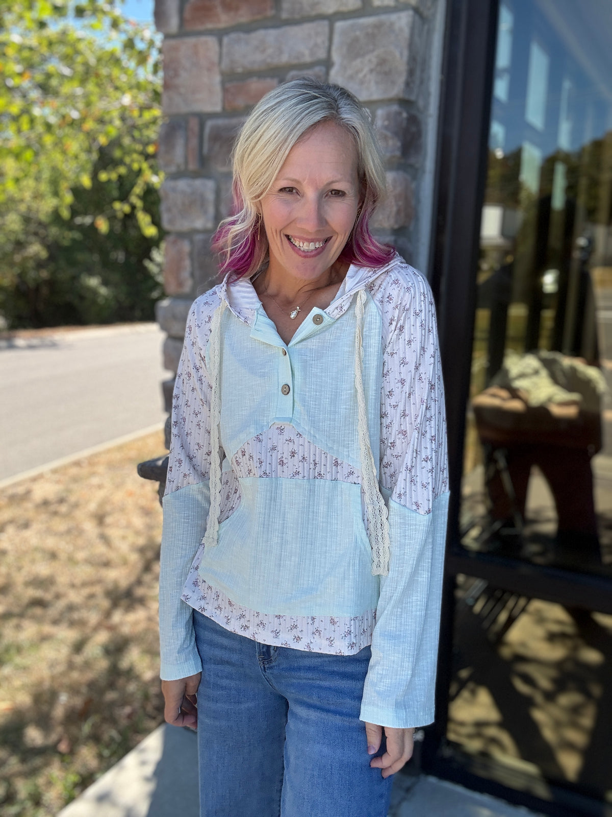 Sweet on Sage Top