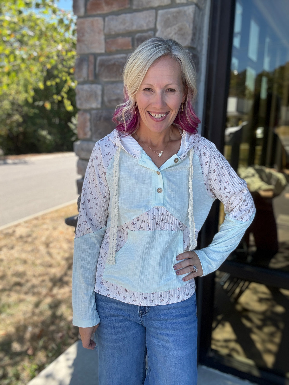 Sweet on Sage Top