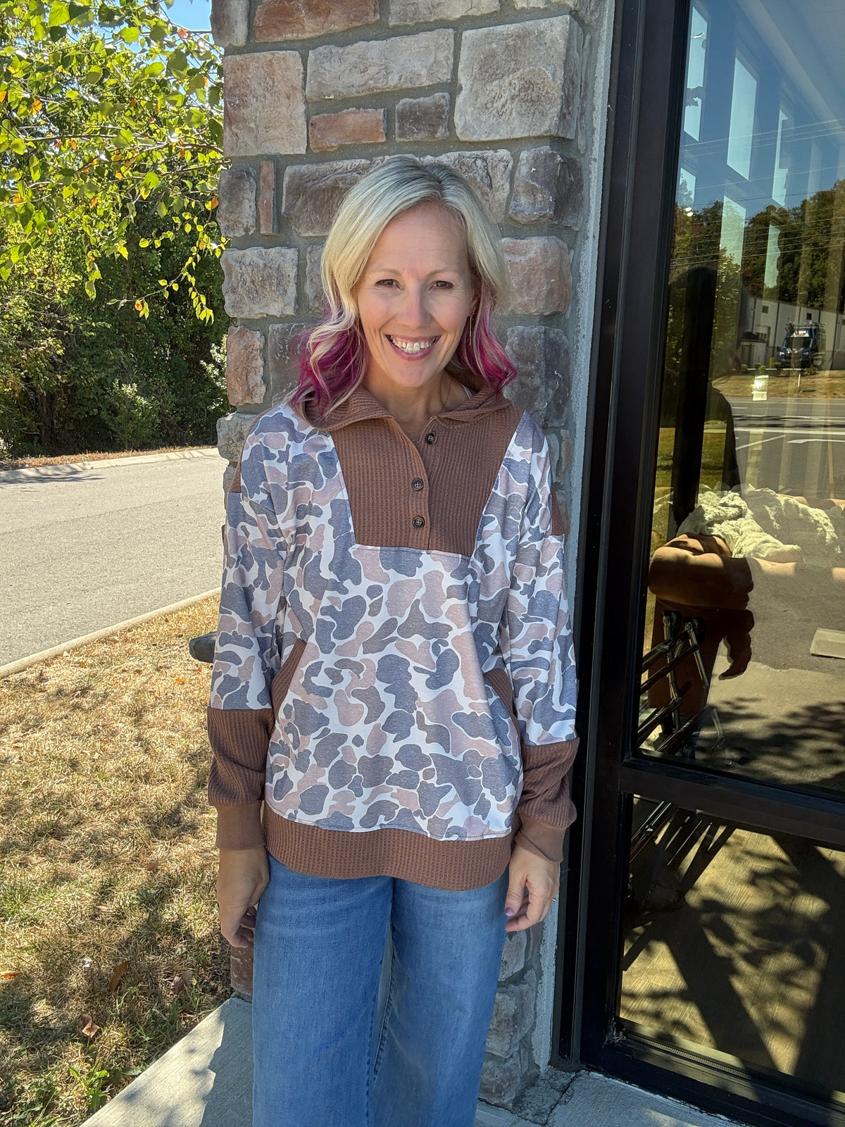 Cute in Camo Hoodie