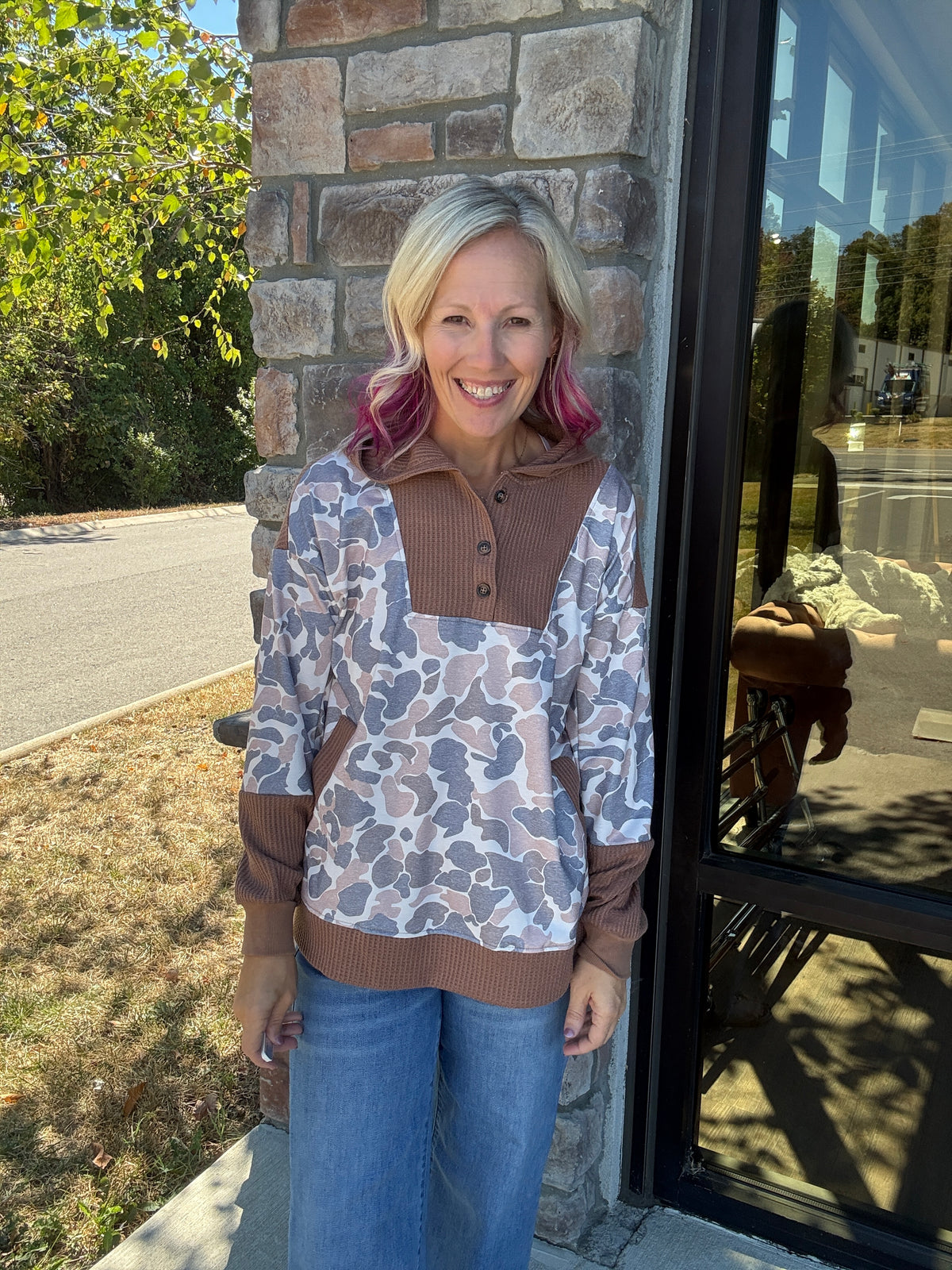 Cute in Camo Hoodie