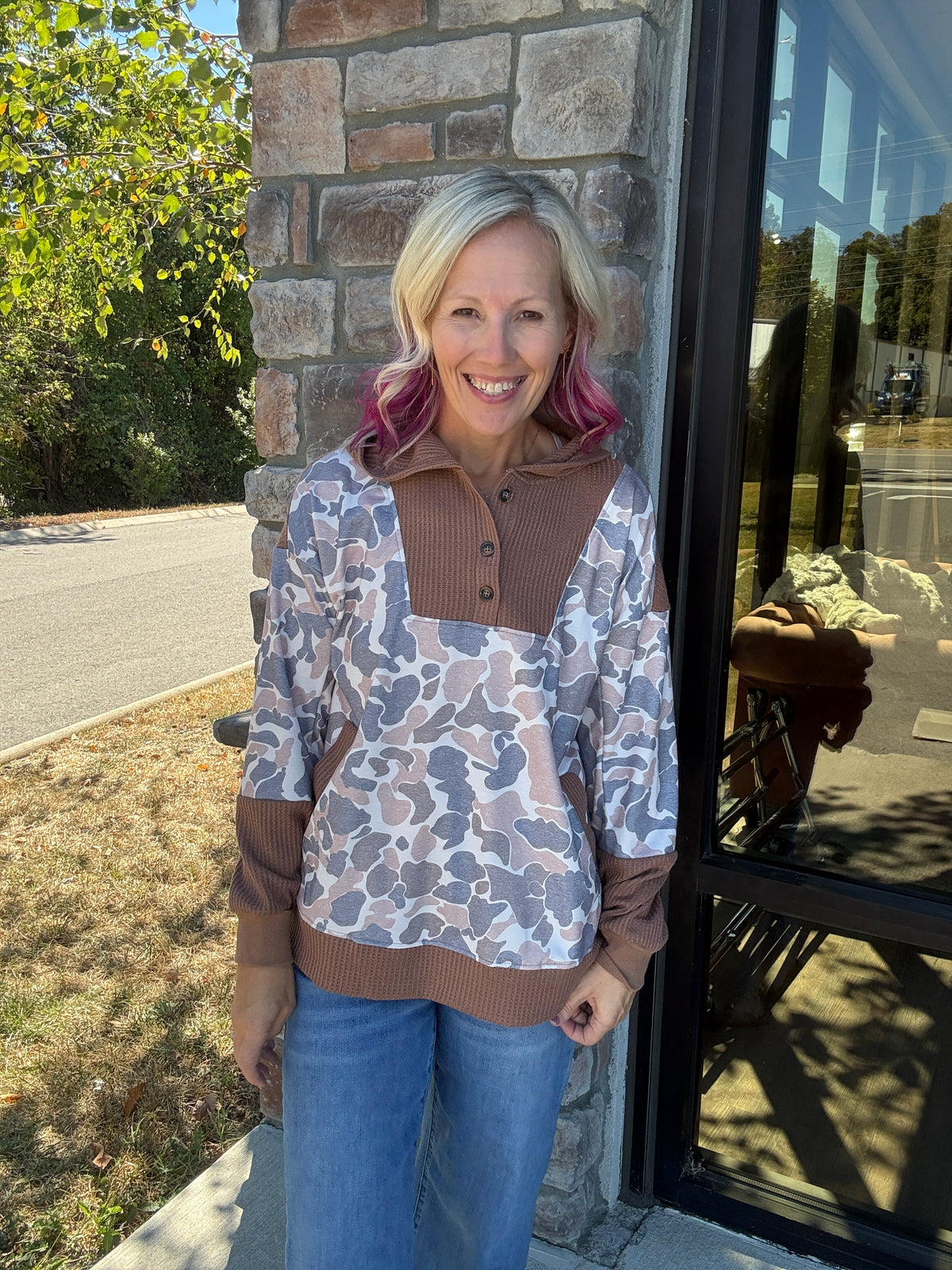 Cute in Camo Hoodie