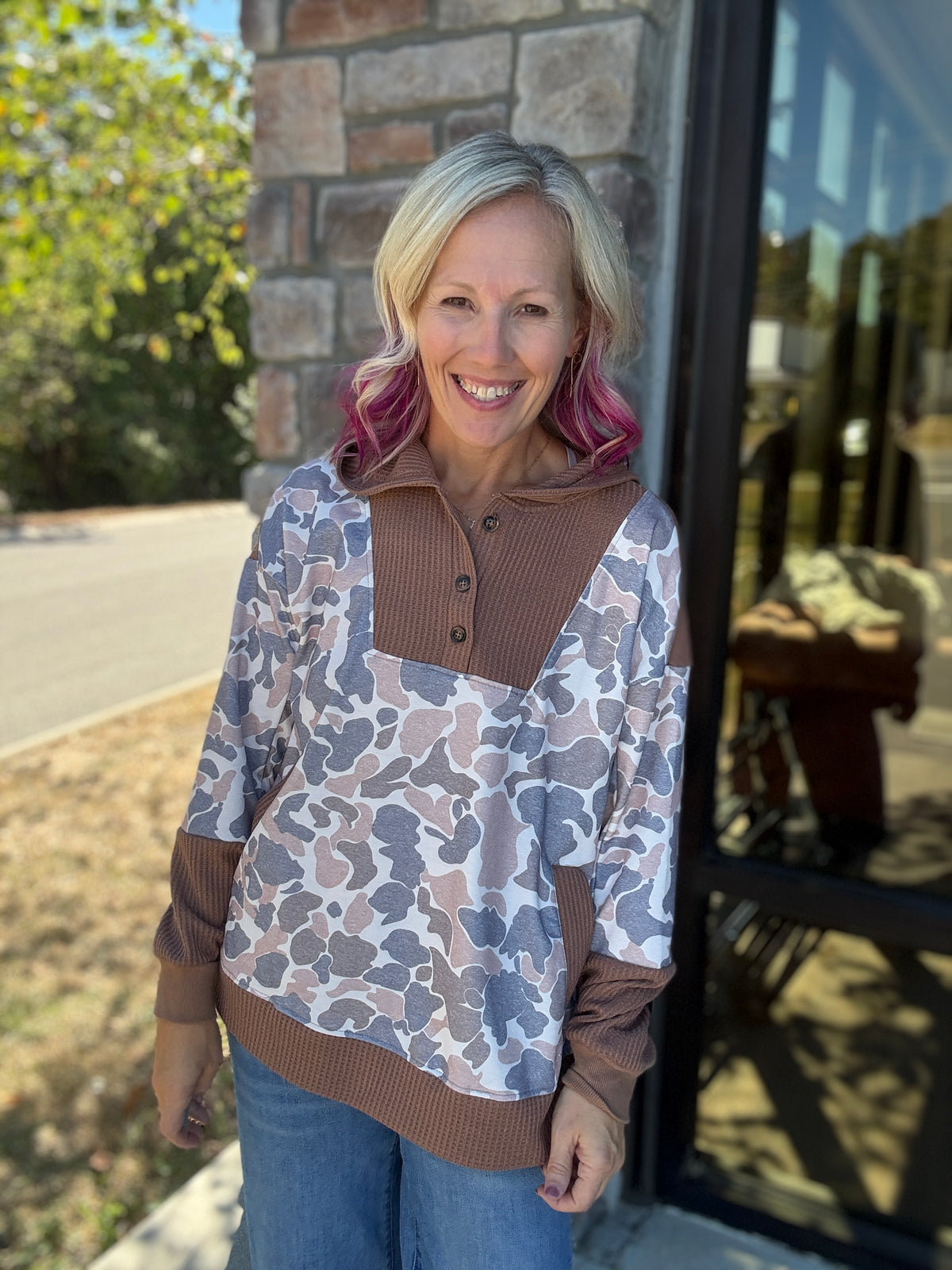 Cute in Camo Hoodie