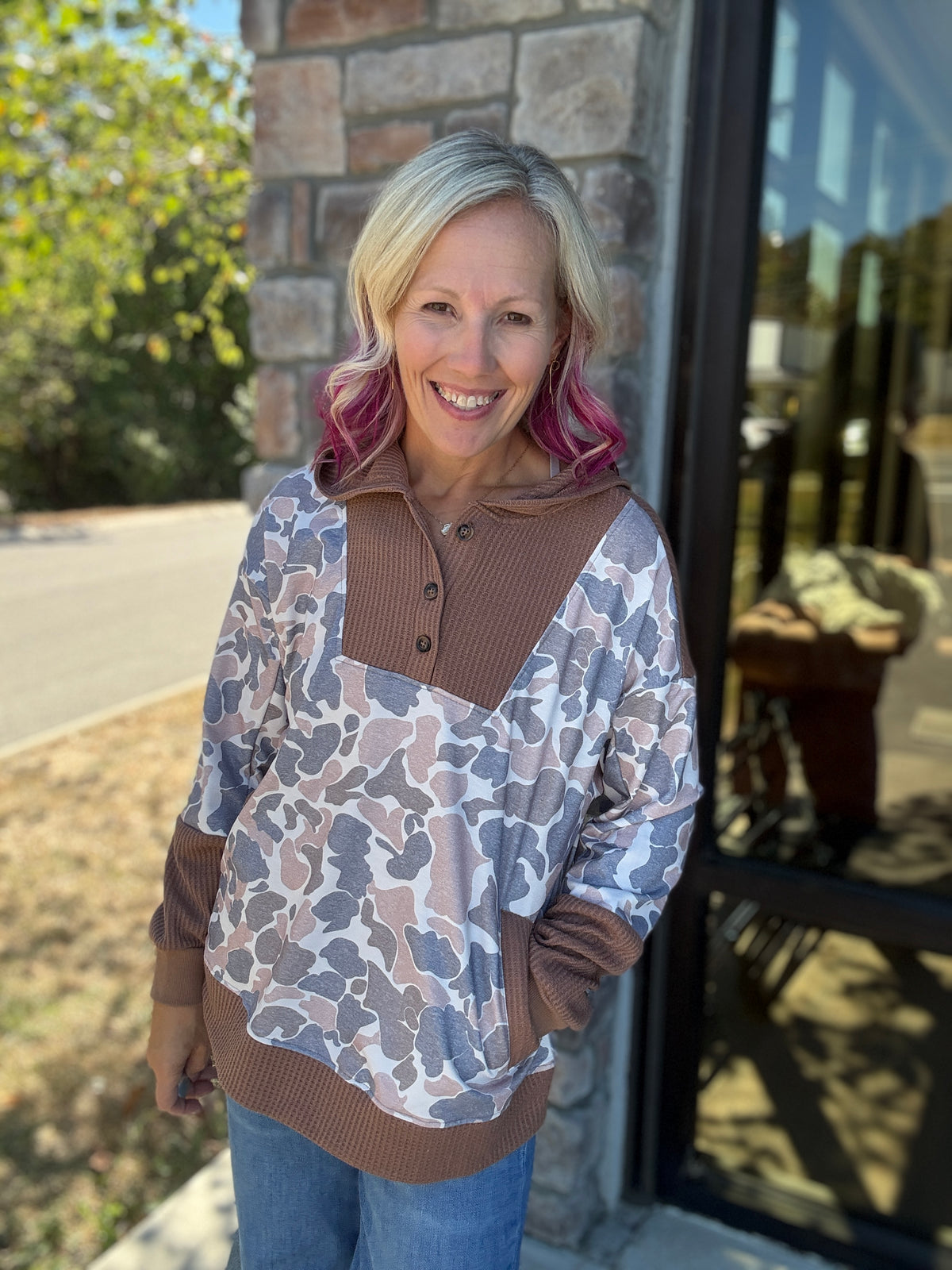 Cute in Camo Hoodie