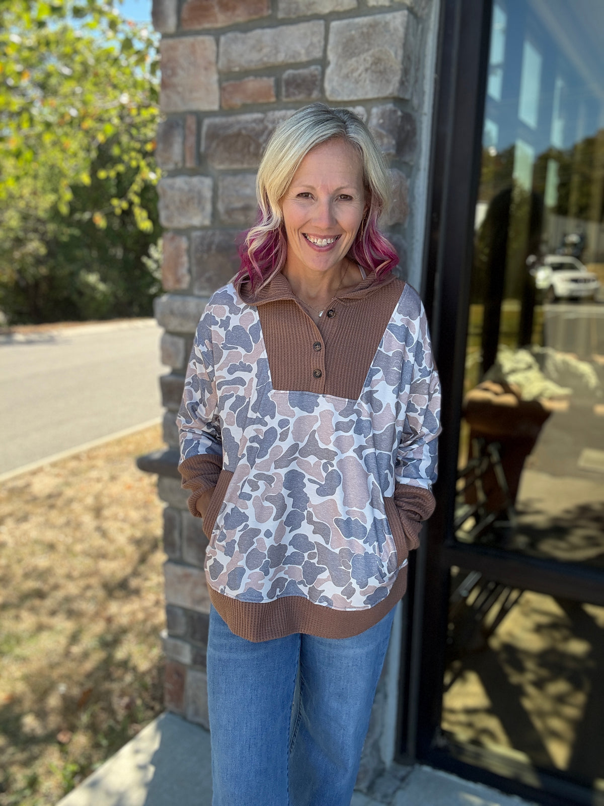 Cute in Camo Hoodie