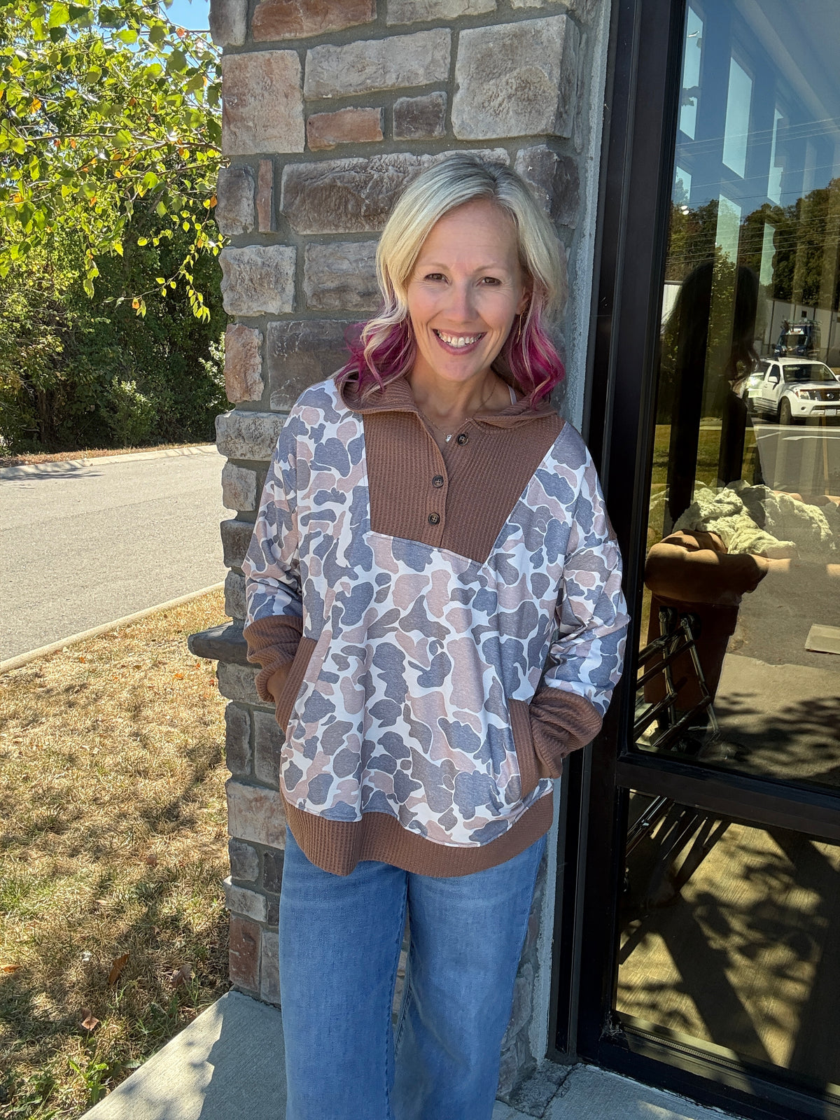 Cute in Camo Hoodie