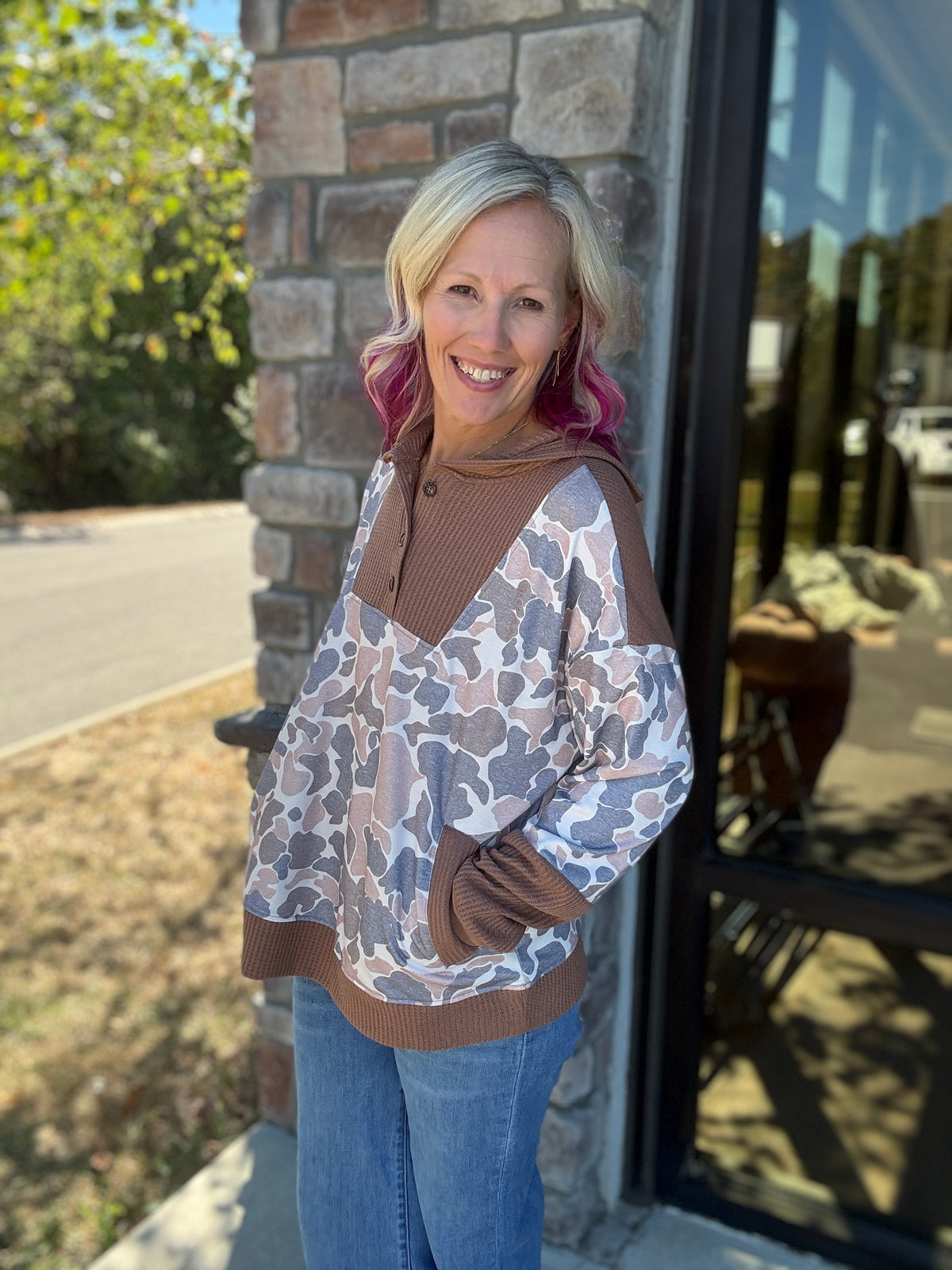 Cute in Camo Hoodie